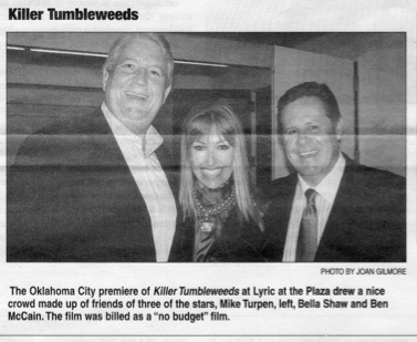 The Journal Record premiere photograph, November 17, 2008