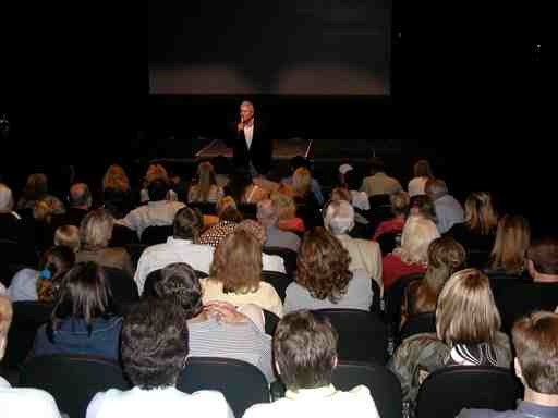 Audience at the Oklahoma City world premiere