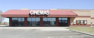 The cinema exterior at North Plains 7 in Clovis, New Mexico
